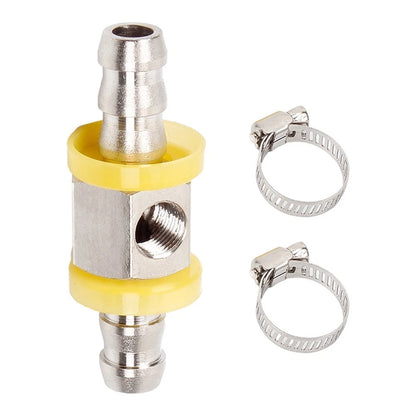 Fuel Line Sensor Connector T-Fitting 3/8 for Automotive Use