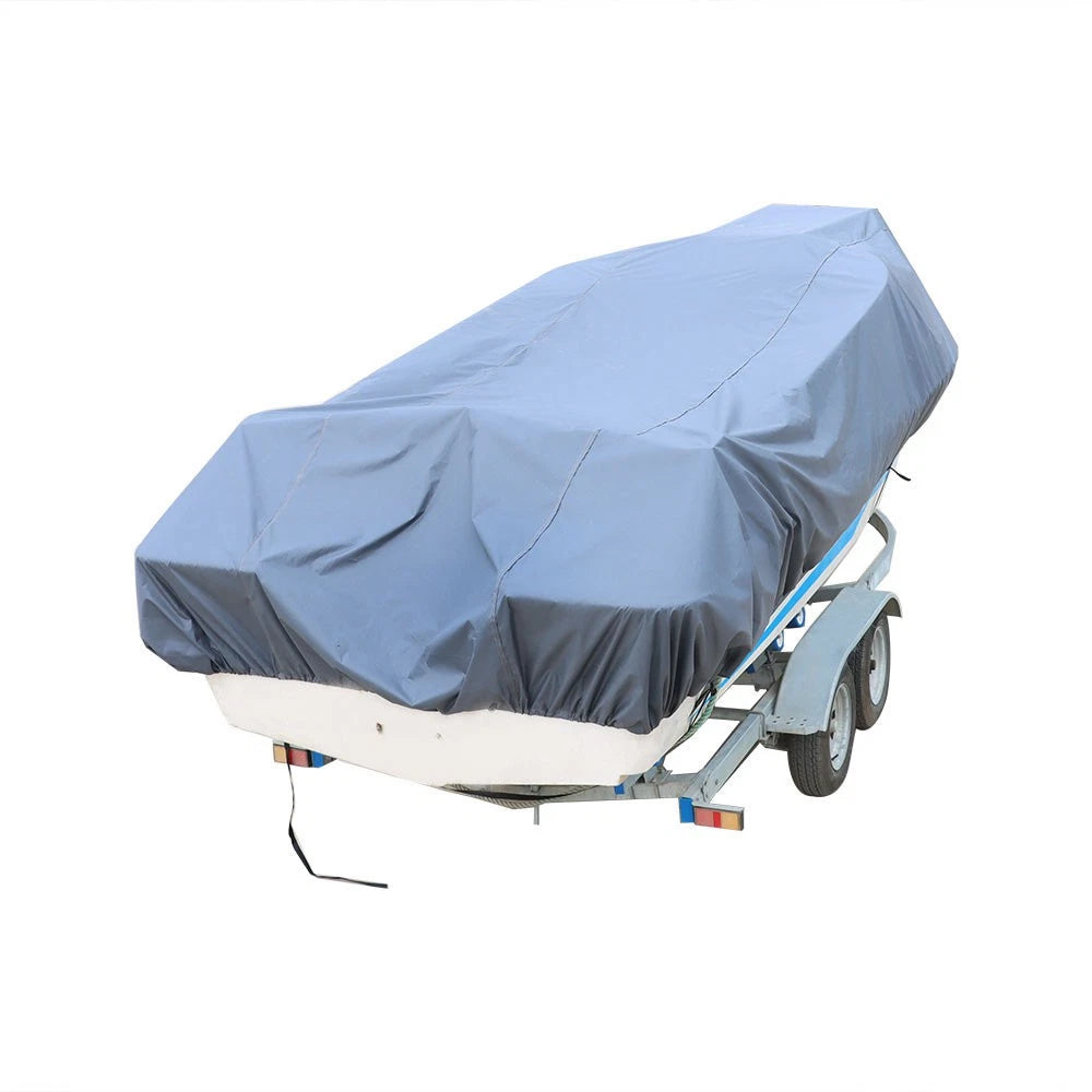 Trailerable Waterproof Boat Cover for (600D Marine Grade)