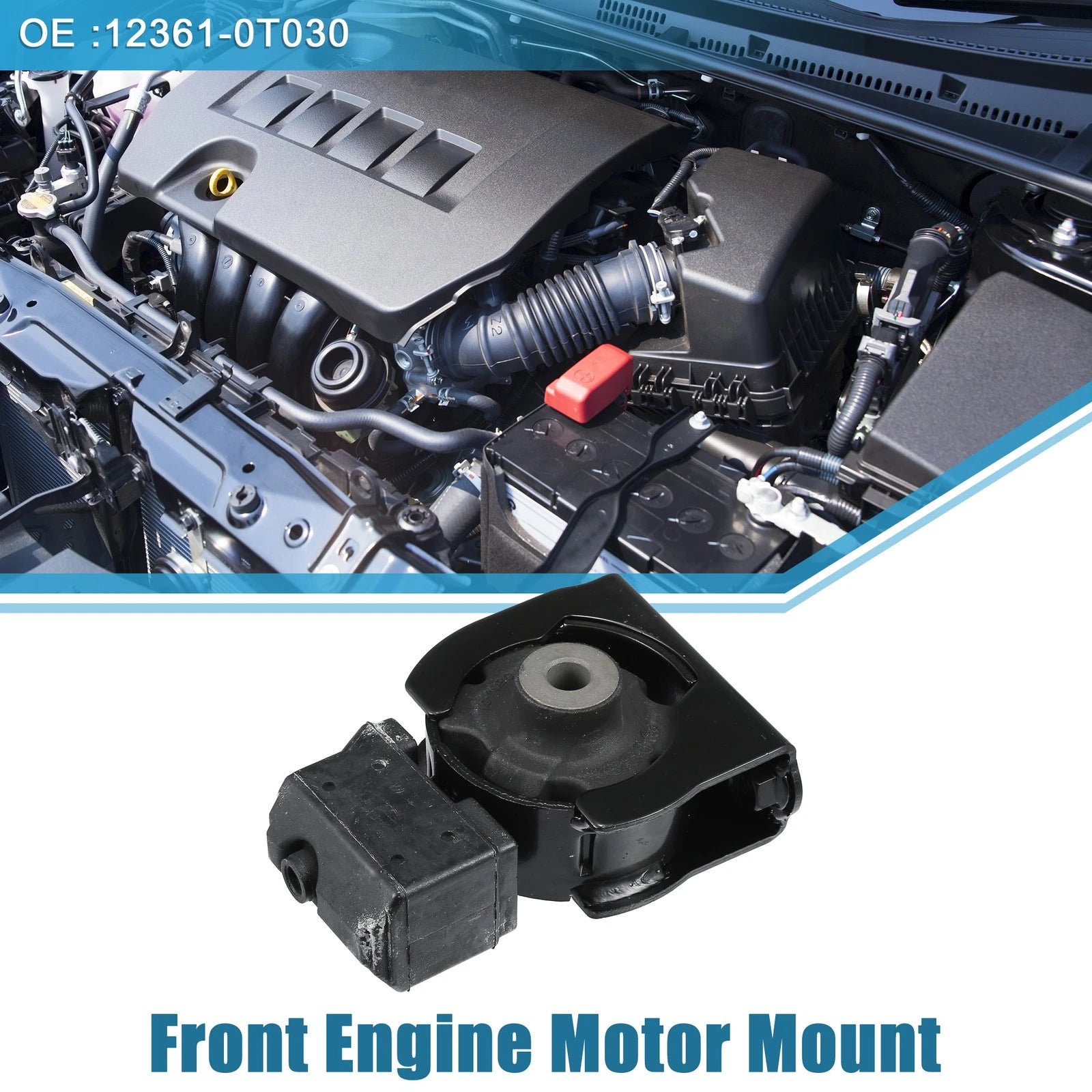 Engine Motor Mount Front Replacement for Toyota Corolla 2006-2009