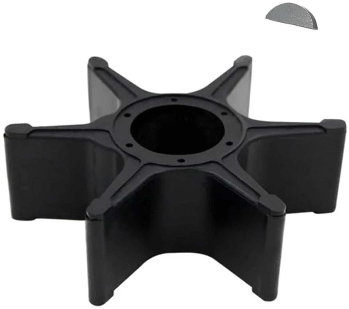 Water Pump Impeller with Key for Suzuki 2 Stroke 25 HP Outboard (1994–1994)