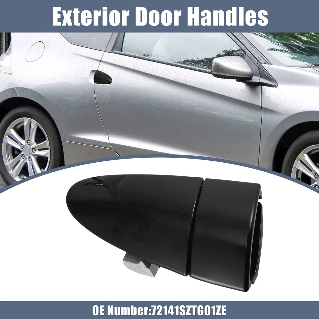Front Right Exterior Door Handle Replacement Black for Honda CRZ (2011–2016)