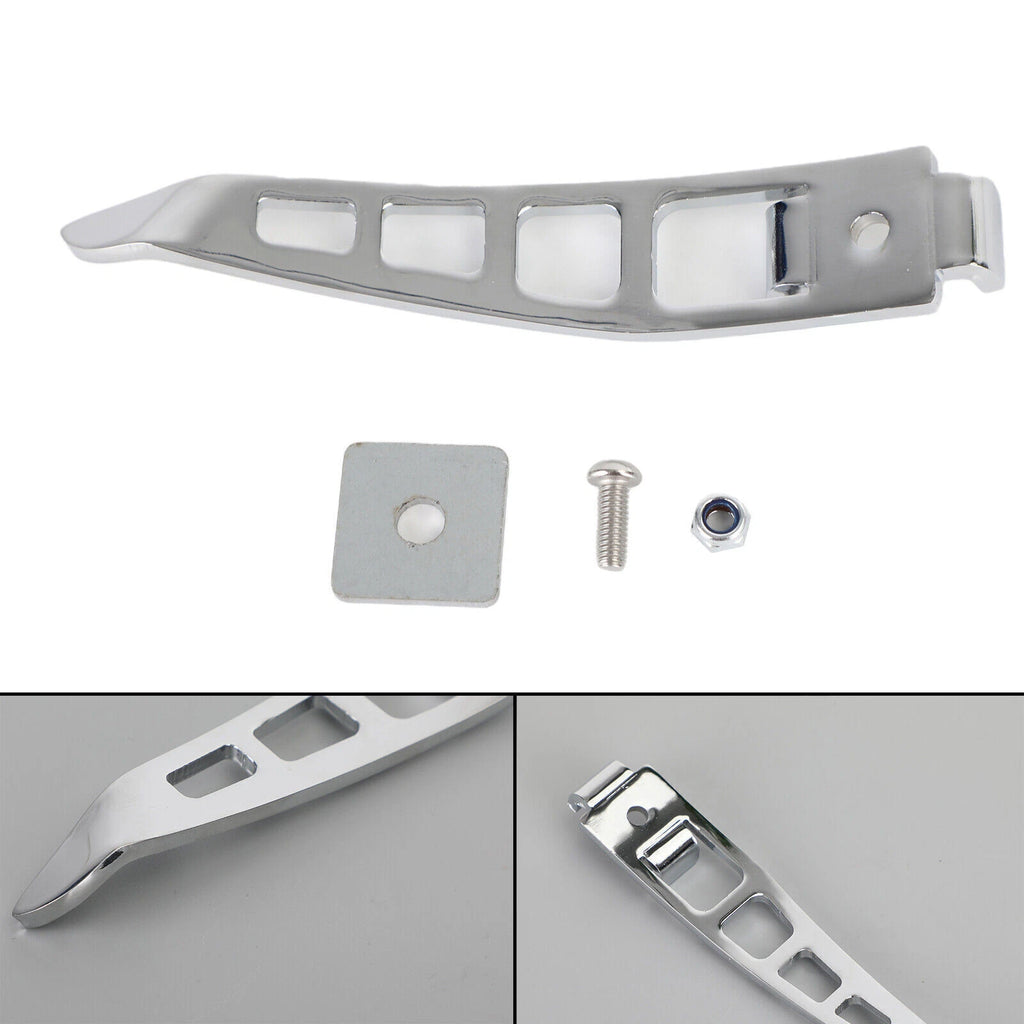 Chrome Kickstand Extension Foot Pedal for Harley Dyna (1993–2017) T9