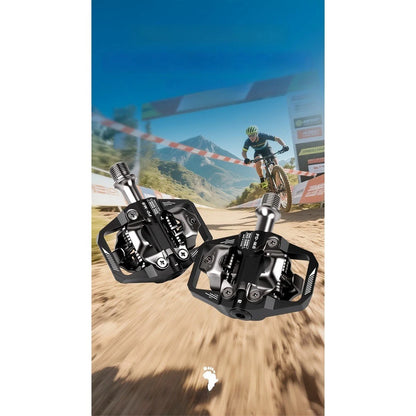 Double Sided Alloy MTB Pedals with Sealed Bearings for Mountain Bikes