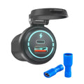 Fast Charger USB Type C QC3.0 PD for Car Cigarette Lighter Socket