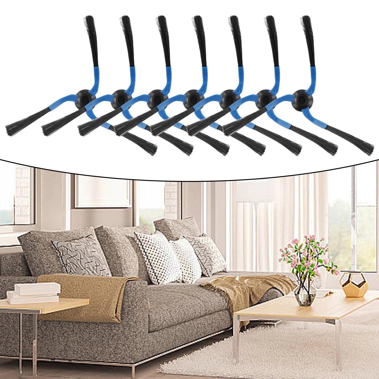 3 Pairs Side Brushes for SR8751 SR8855 SR8950
