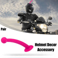 Roof Antenna Ornament Replacement for Car Motorcycle Helmets Deep Pink (1pc)