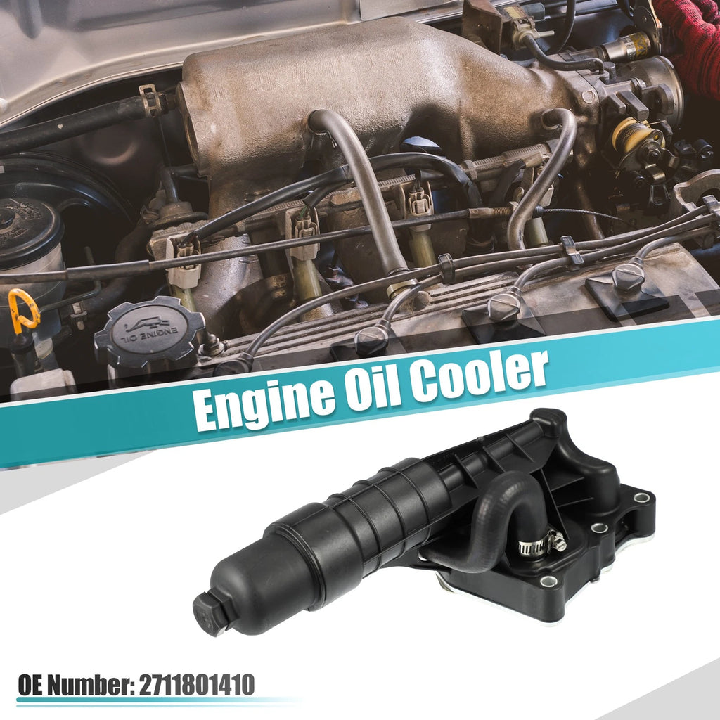 Engine Oil Cooler Housing with Gasket for Mercedes-Benz 2010–2017