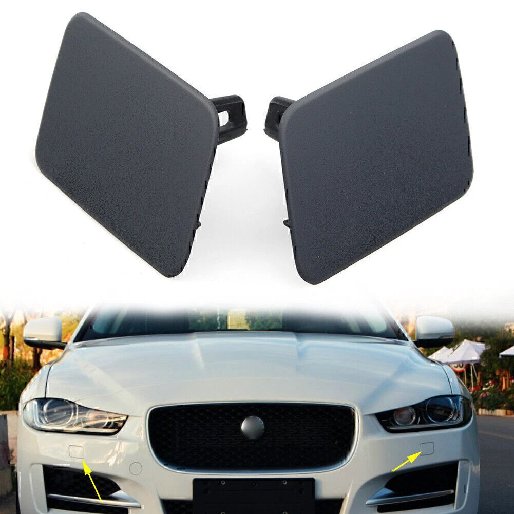 1 Pair Headlight Washer Cover Cap for Jaguar XE X760 (2018–2019) T4N5792LML