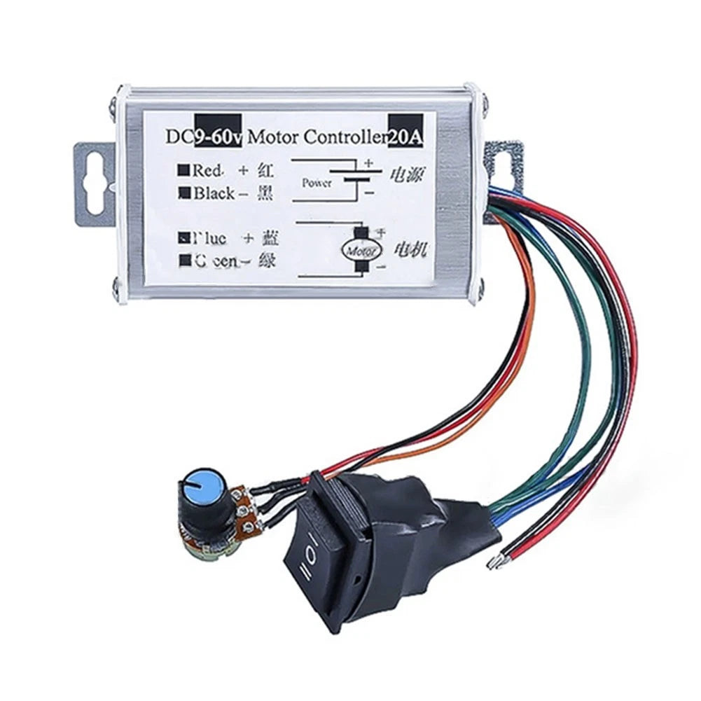 Customizable DC Motor Controller for DIY Projects (2023–2023)