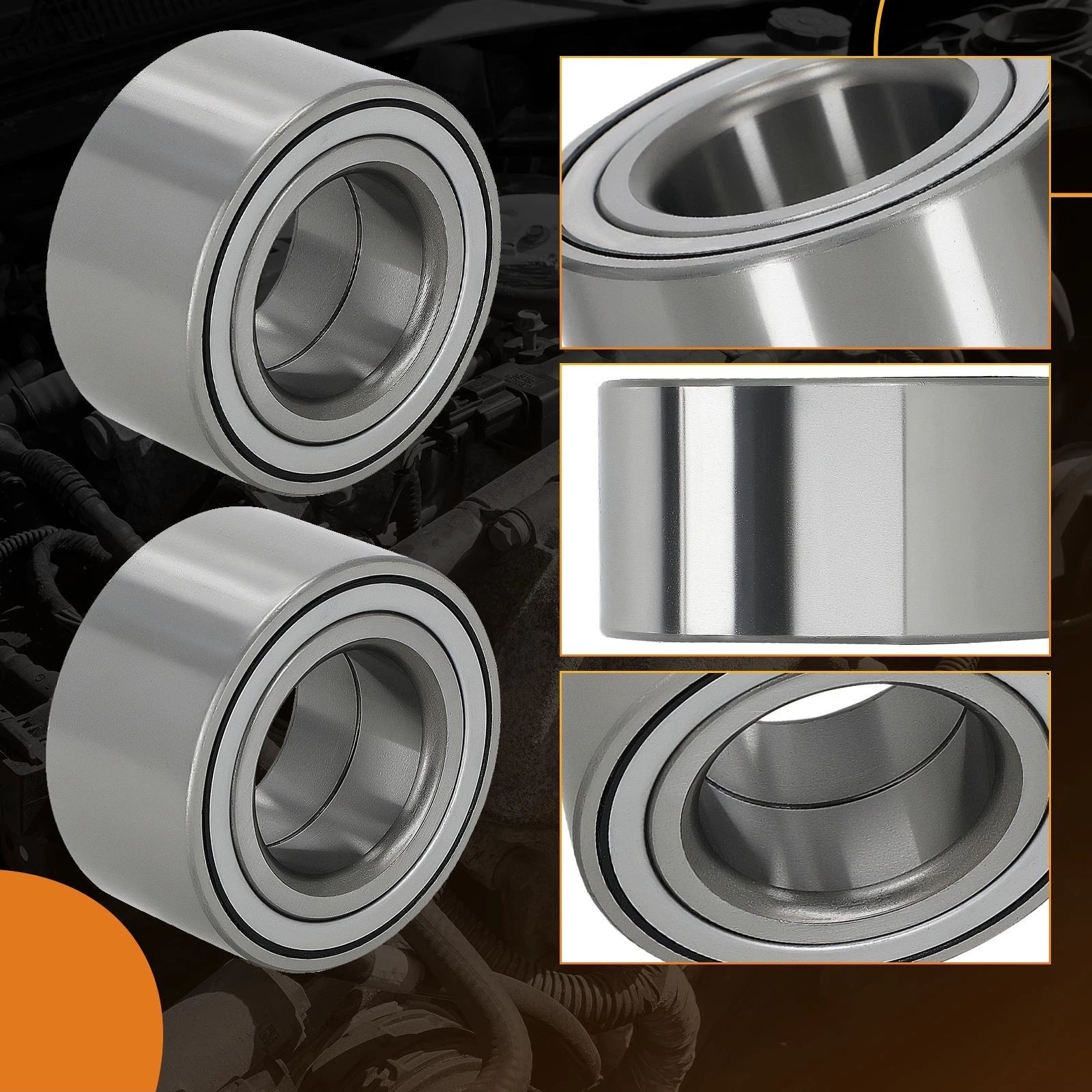 Front Left Wheel Bearing for Hyundai Veloster (2012–2017)