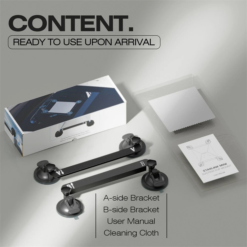 Suction Cup Mount for Starlink Mini (2020–2023)