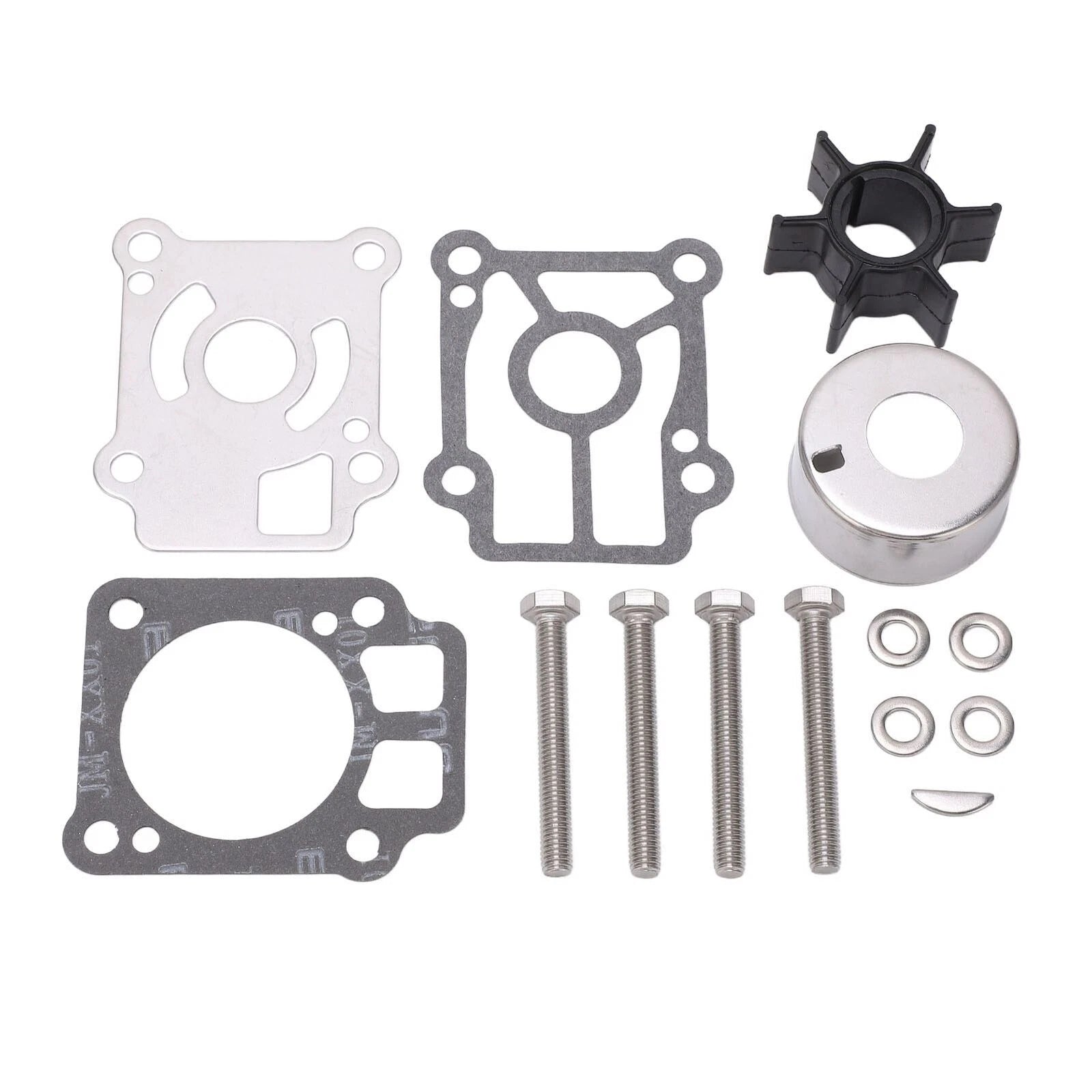 Water Pump Impeller Repair Kit for Tohatsu 25/30/40hp 2-Stroke (1990–2023) 361-87322-0