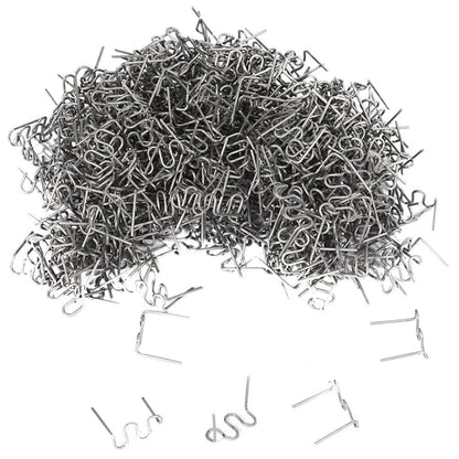 1000PCS Wave Hot Staples for Car Plastic Welder Bumper Repair (0.6mm)