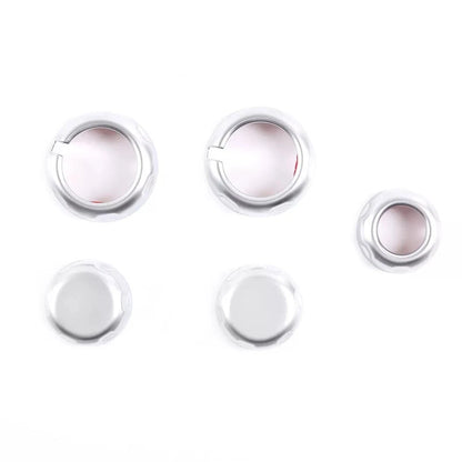 Set of 5 AC Control Knob Trim for Land Rover Discovery 3 (2005–2009)