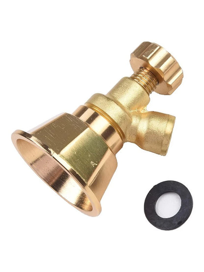 High Strength Aluminum Gold Sprayer Nozzle for Agricultural Use