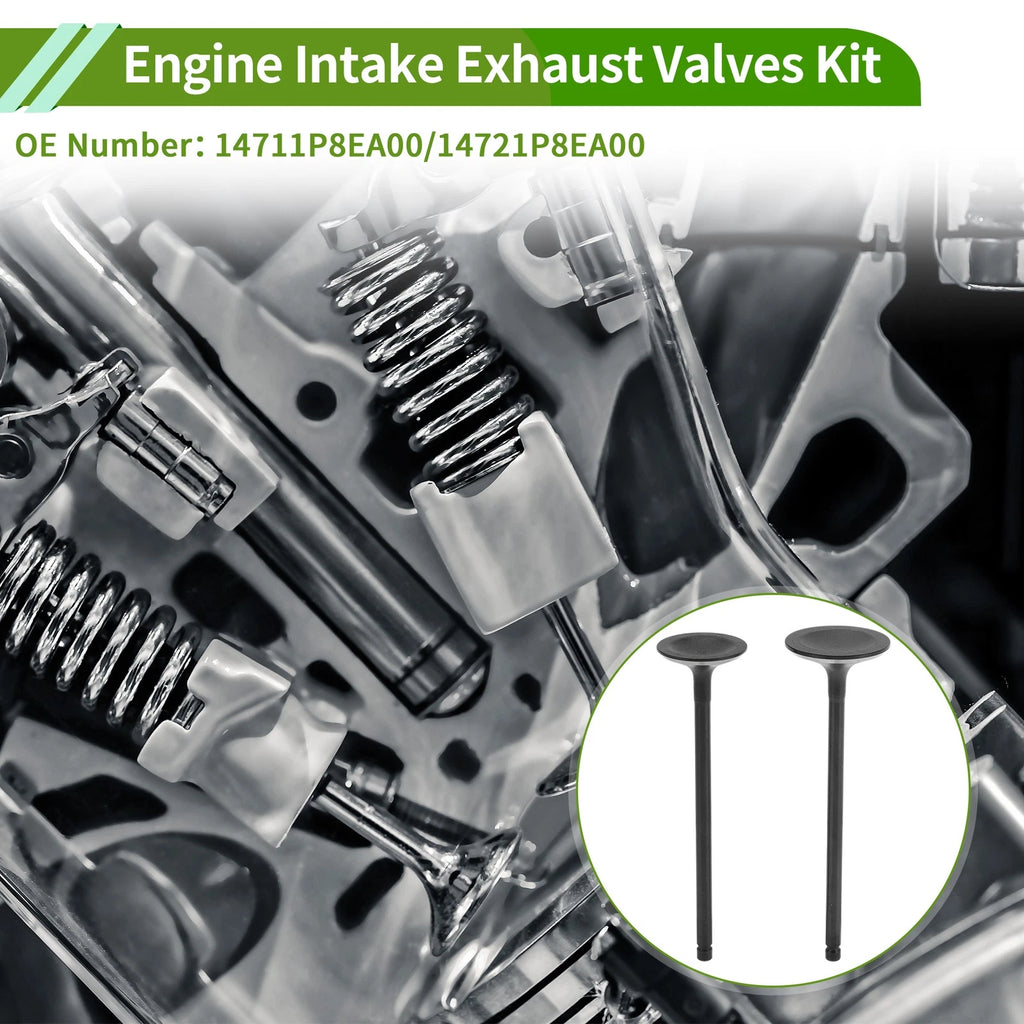 Engine Intake Exhaust Valves Kit for Honda Ridgeline 3.5 (2006–2014)
