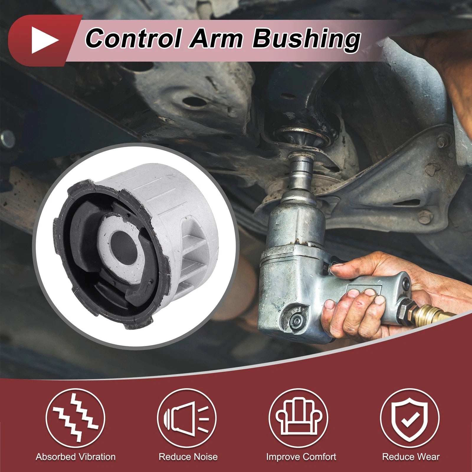 Rear Control Arm Bushing Replacement for Audi Q7 (2006–2015)