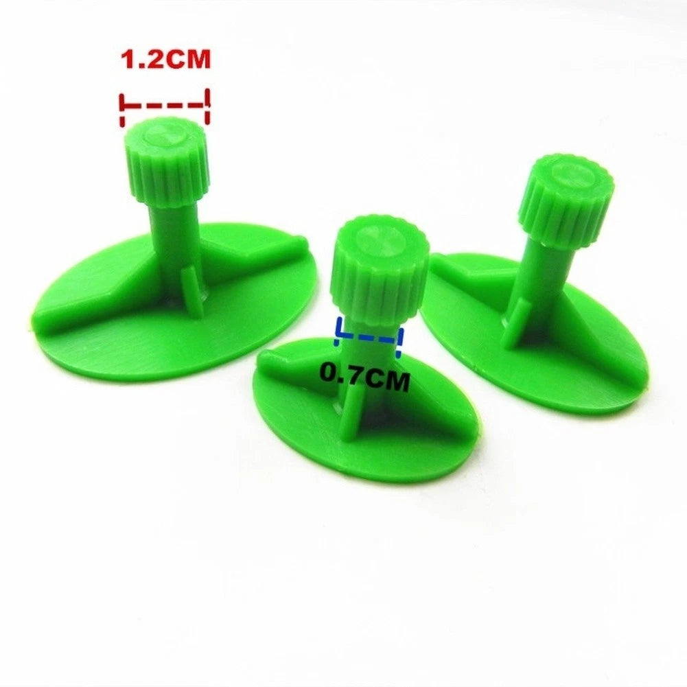 Dent Puller Kit for Cars - 12 Oval Pads for Auto Body Panels