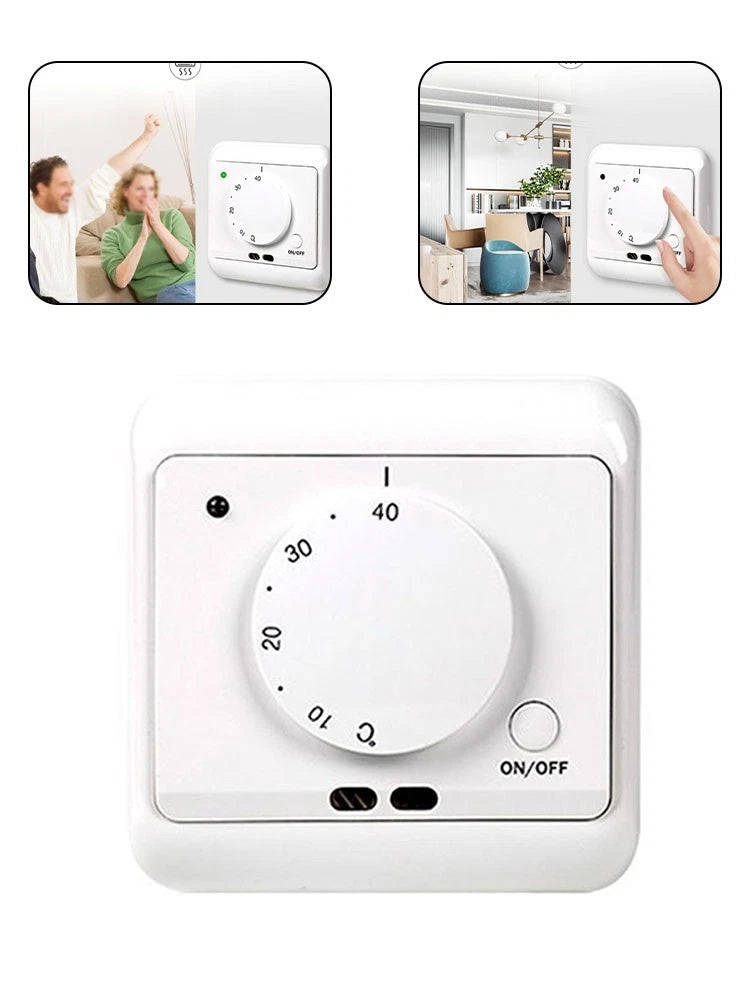 Temperature Sensor for Floor Heating System (2W, 86x86x41mm)