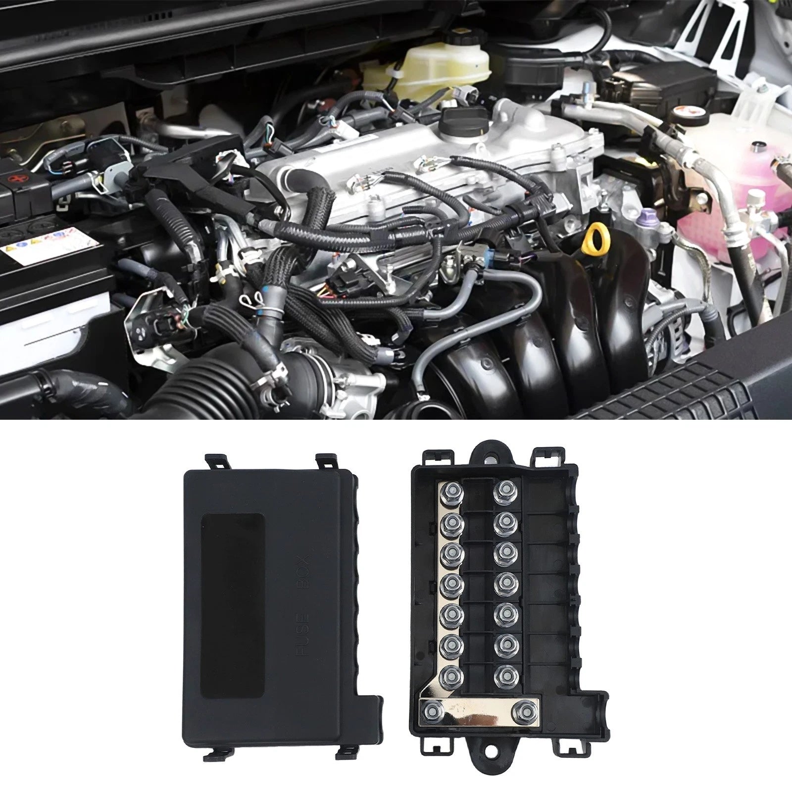 Midi Fuse Box for RVs & Boats (Aerodynamic Design)