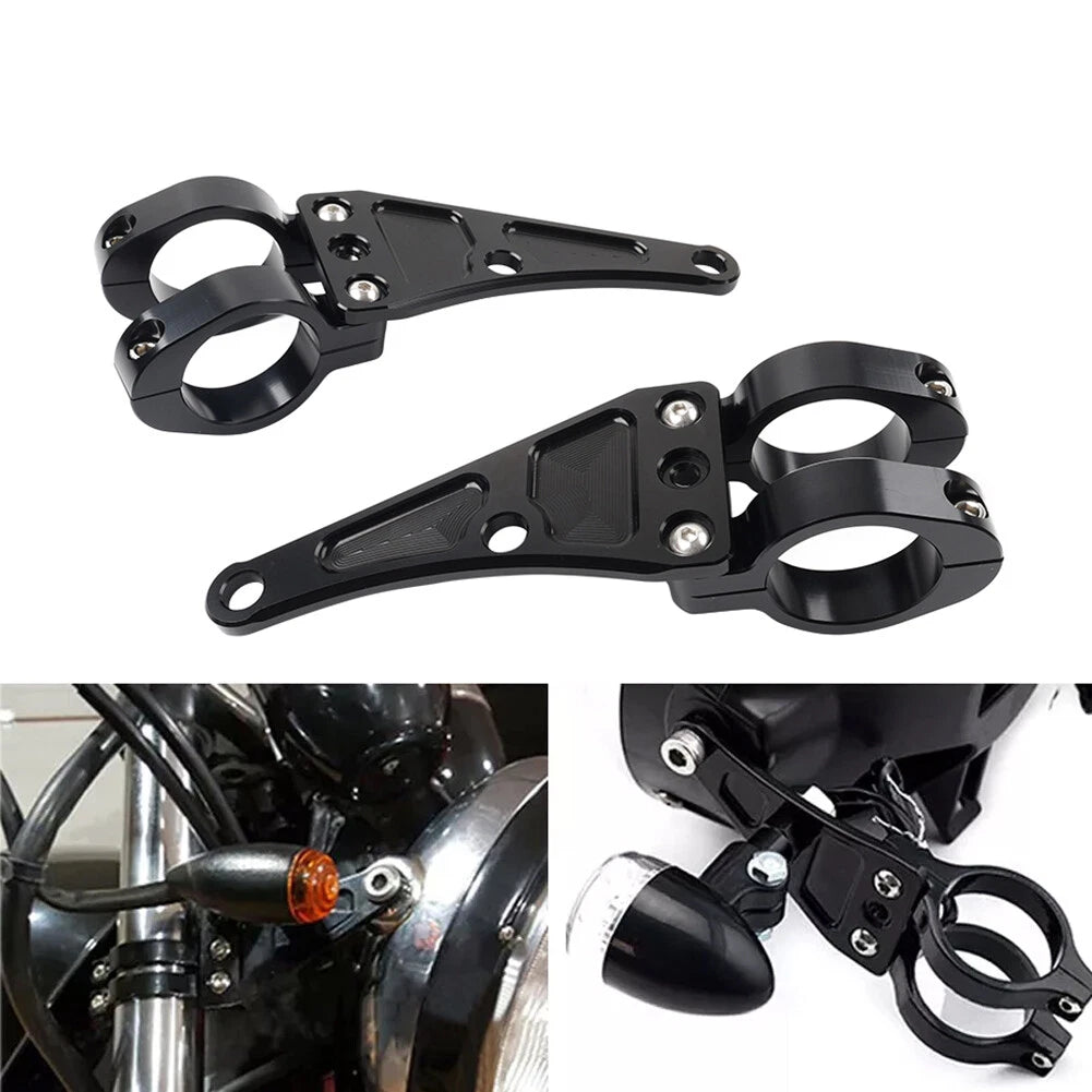 37MM Motorcycle Headlight Bracket Mount Clamp for Harley