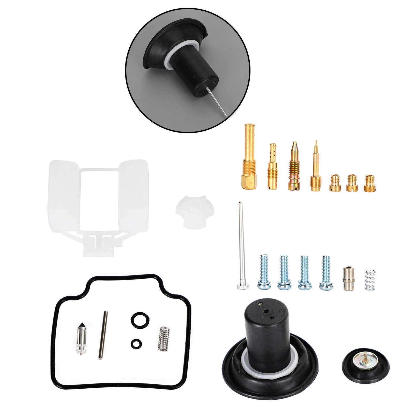 Carburetor Rebuild Kit for Honda CN/CH250 Helix/Fusion 250 (Big Ship22 U)