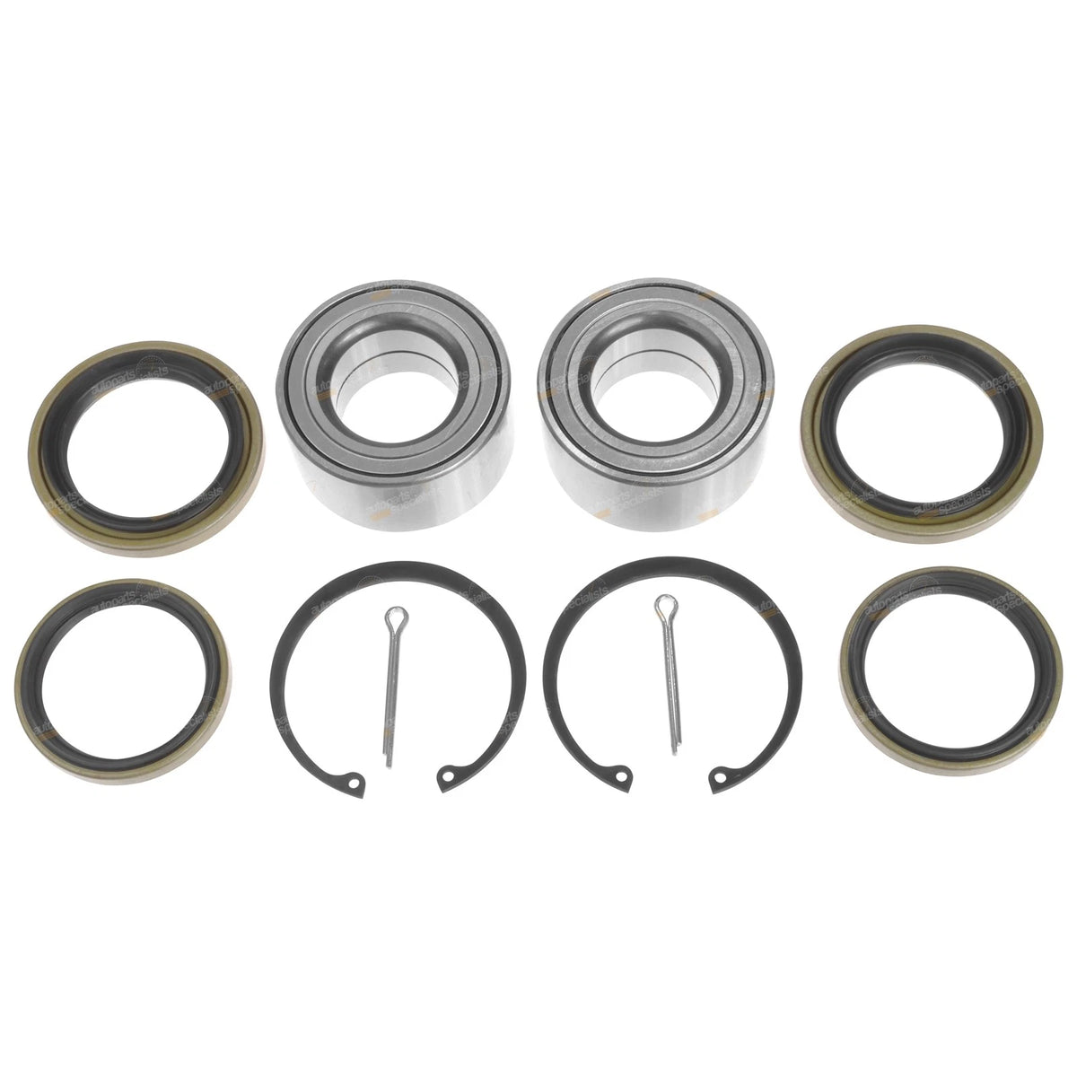 2 Front Wheel Bearing Kits for Mitsubishi Lancer CE (1999–2004)