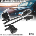 2pcs Heated Windshield Washer Nozzles for BMW 5 Series E39 (1997–2003)