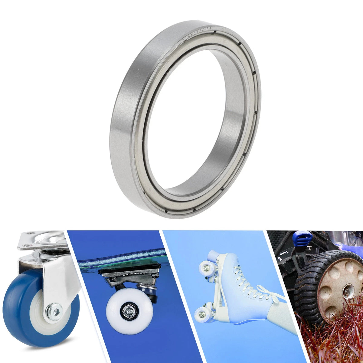 Deep Groove Ball Bearing P4 for Scooter Skateboard Wheel (35x47x7mm)