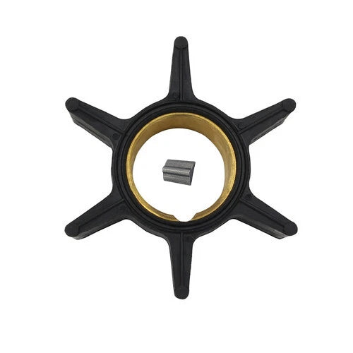 Water Pump Impeller with Key for Suzuki 2 Stroke 35-85 HP (17461-95201)