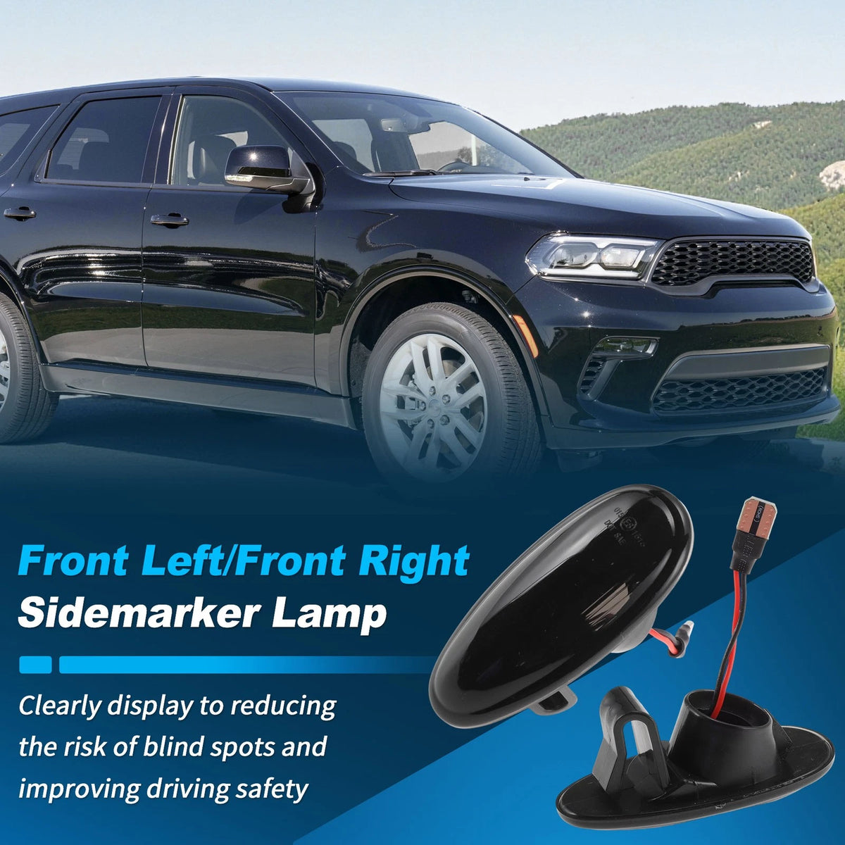 LED Side Fender Marker Light for Mitsubishi Pajero V60 (2006–2019)