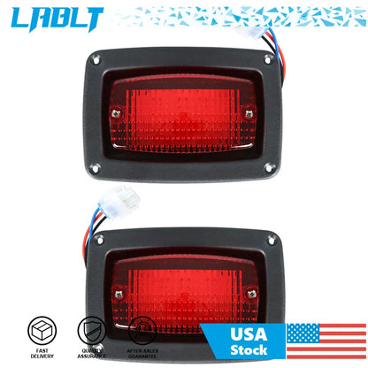 LED Tail Lights for Club Car DS 2 Golf Cart (3 Wire, Pair)