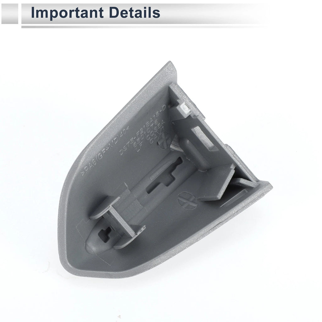 Front Left Door Handle End Cap for Ford Mondeo Edge Taurus (2013–2020) Silver Tone