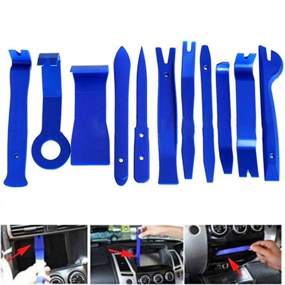 11PC Plastic Pry Tool Kit for Car Repair