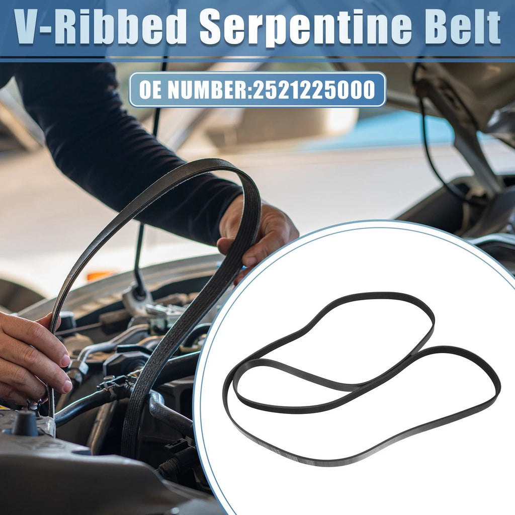 V-Ribbed Serpentine Drive Belt for Ford Mustang (2006–2010)