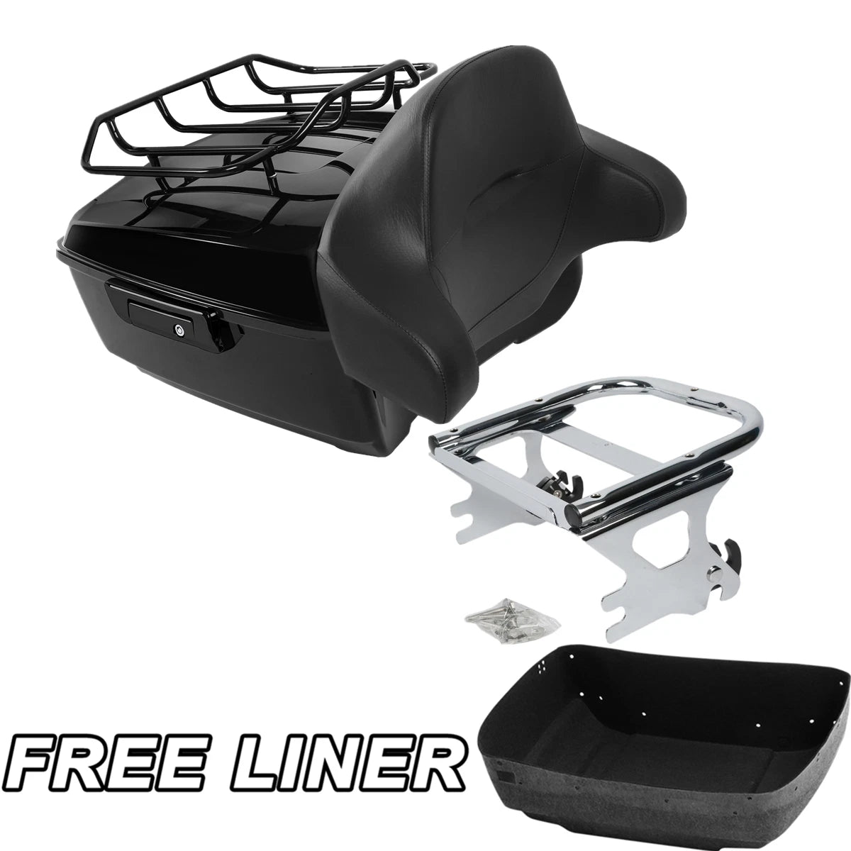 Trunk Pad Mount Rack for Harley Davidson Electra Glide Road King (1997–2008)