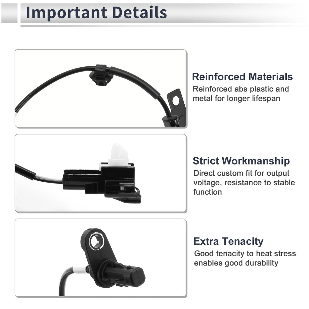 ABS Wheel Speed Sensor Replacement for Hyundai Sonata (2011–2012)