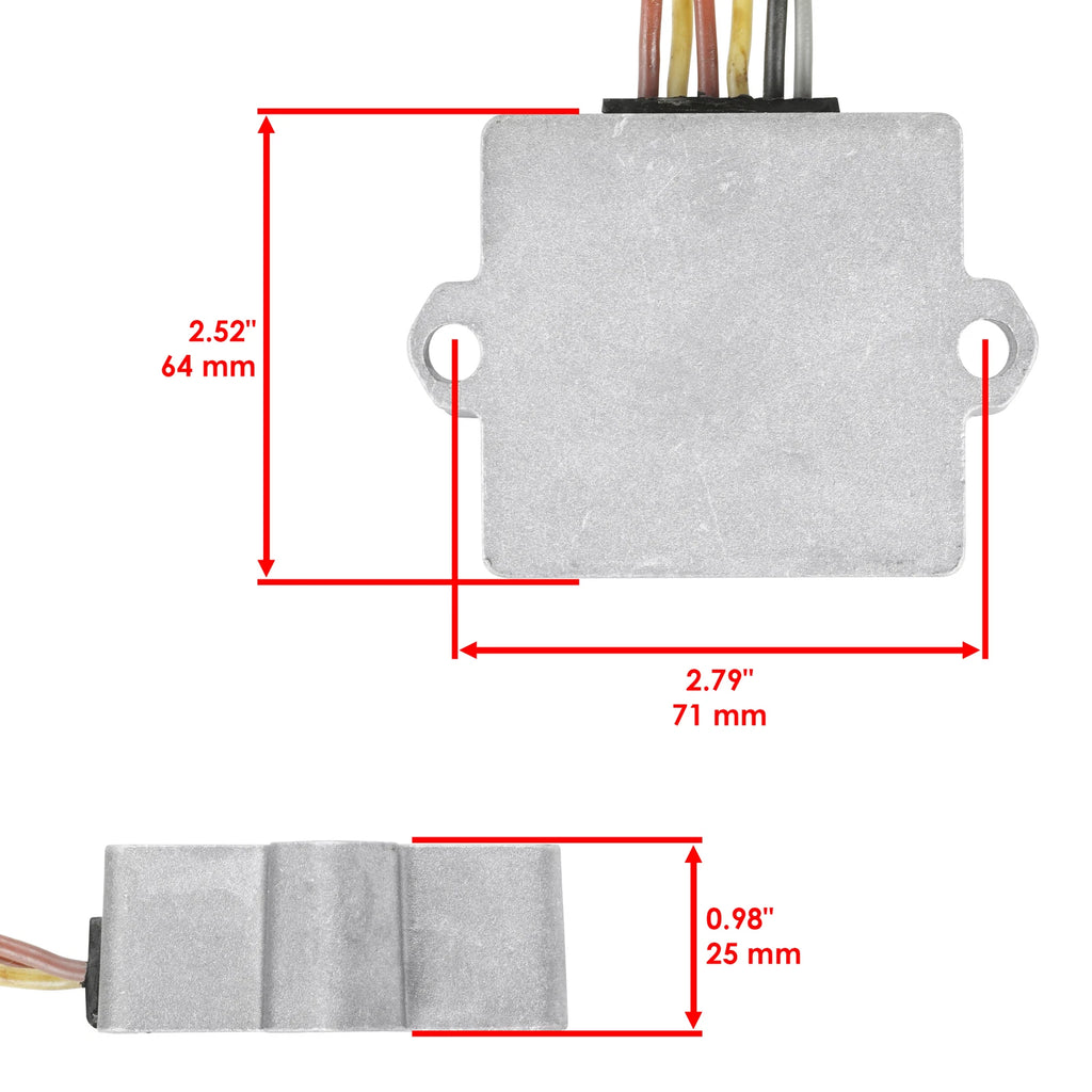 Voltage Regulator Rectifier for Mercury Marine 50 50Hp 4-Stroke (2004–2006)
