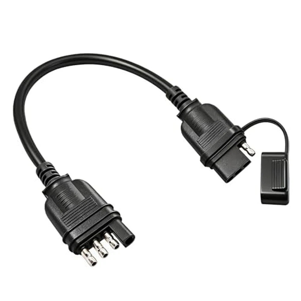 12 Inch 4 Pin Trailer Extension Cable for Easy Plug and Play Setup
