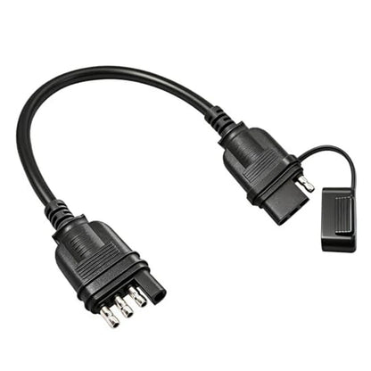12 Inch 4 Pin Trailer Extension Cable for Easy Plug and Play Setup