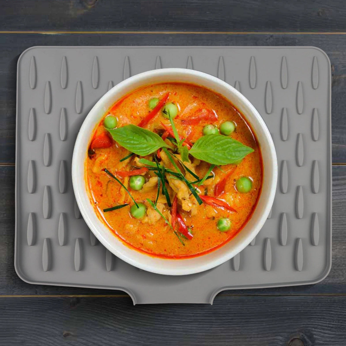 Heat-Resistant Kitchen Drain Pad Mat for Flexible Use