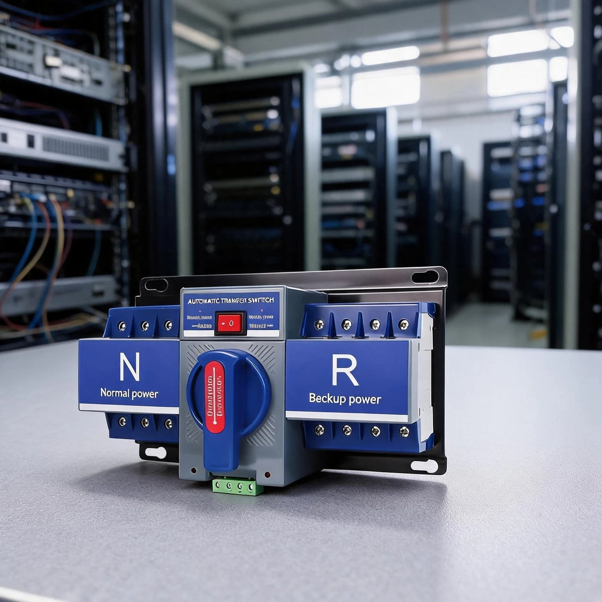 4P Automatic Transfer Switch for Critical Infrastructure (380V 50Hz/60Hz)