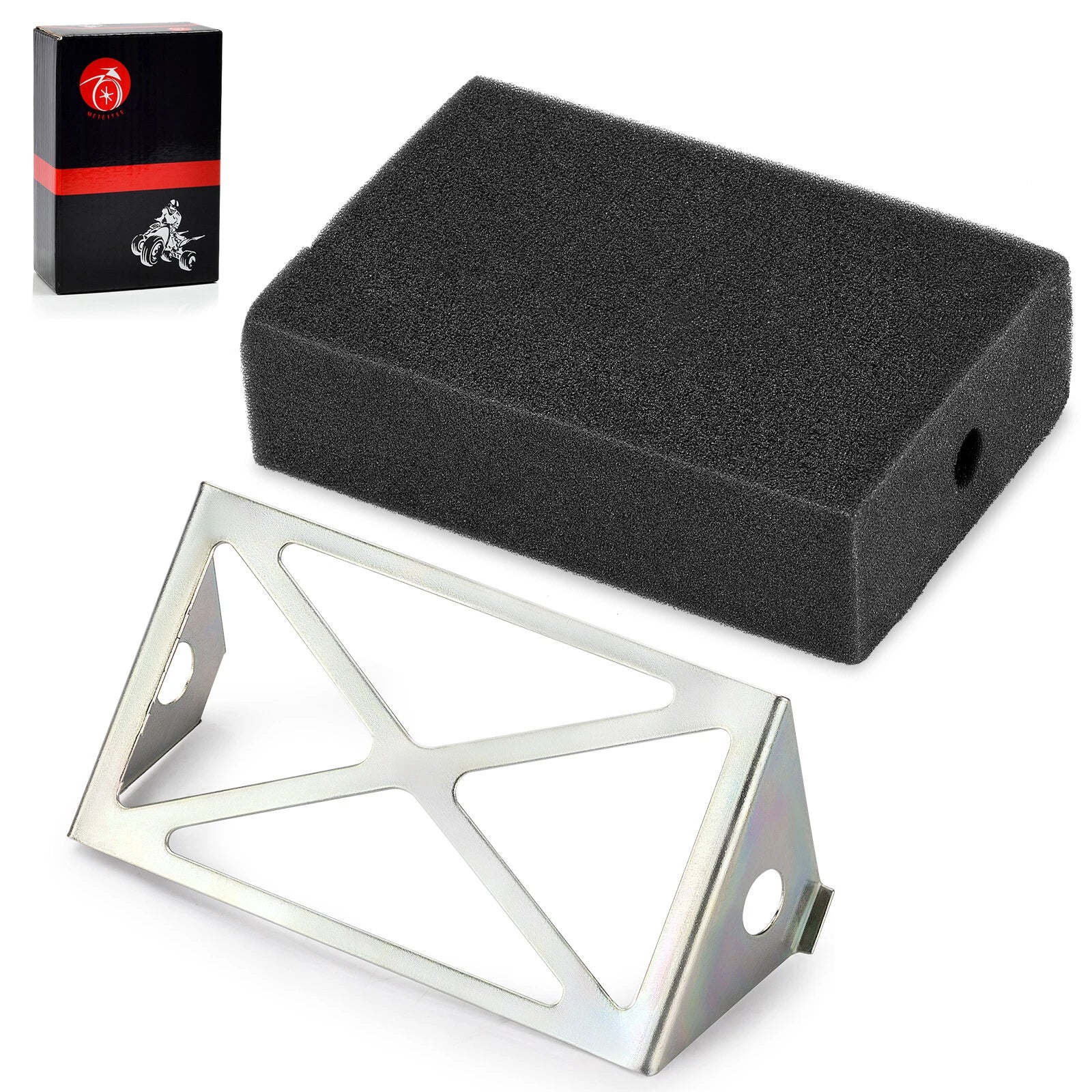 Air Filter & Mount Plate for Honda CT70 XL70 SL70 (1970–1982)