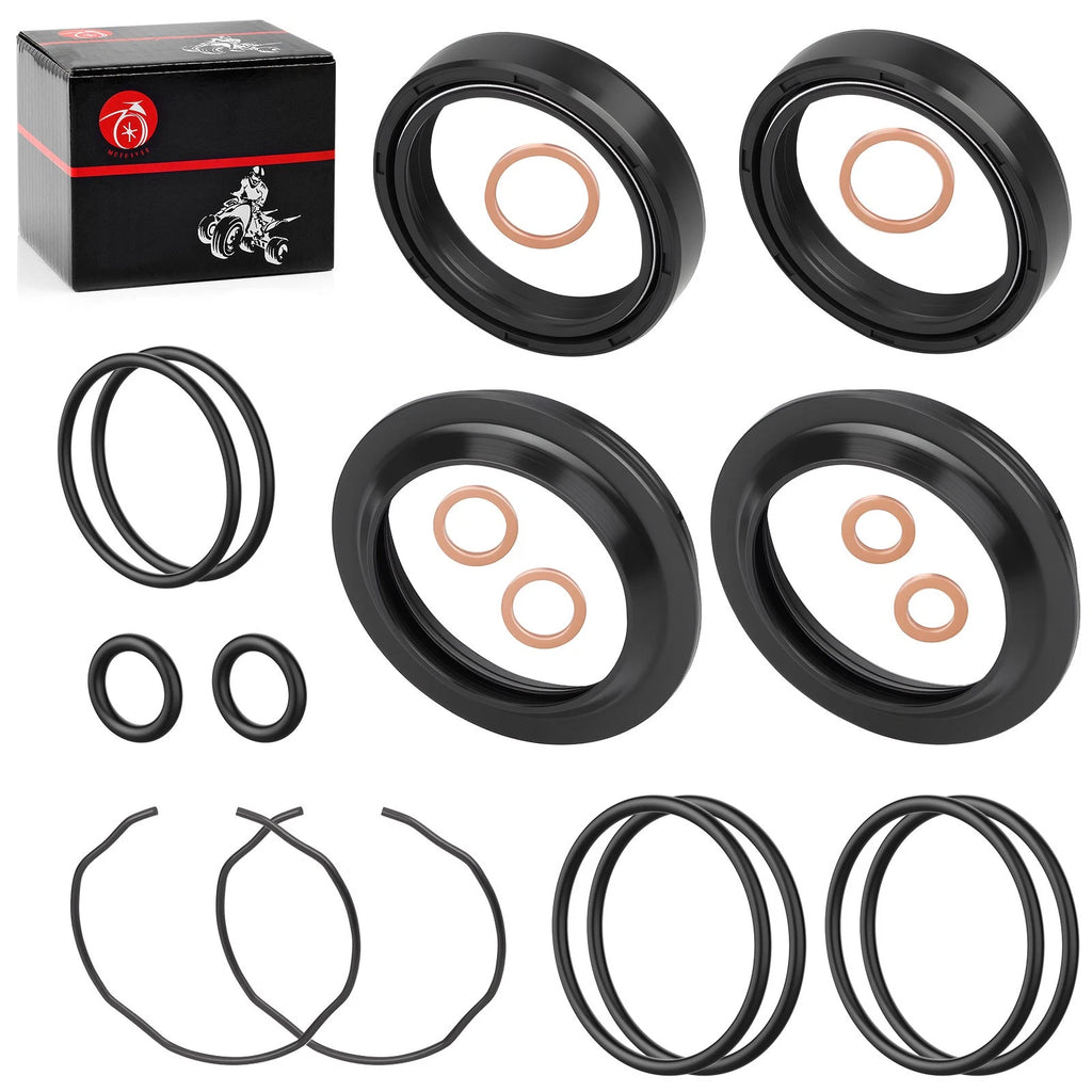 Front Fork Dust Oil Seal Kit for Suzuki V-Strom 650 DL650 (2004–2011)