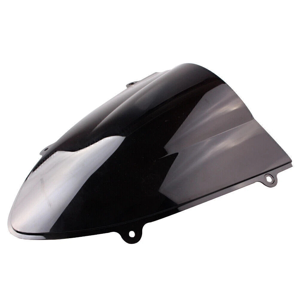 Smoke Double Bubble Wind Screen for Kawasaki Ninja 250R (2008–2012)