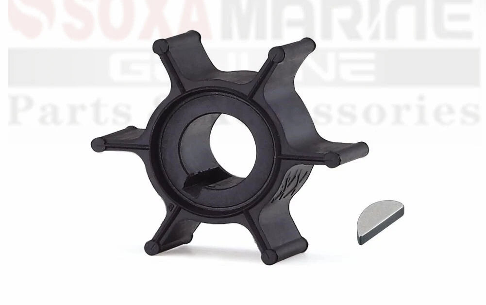 Water Pump Impeller w Key for Yamaha (18-3066, 9-45610)