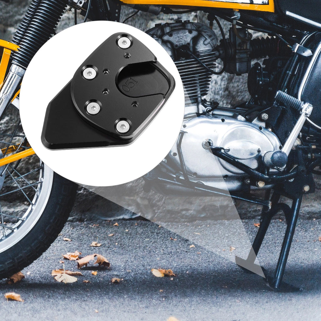 Motorcycle Kickstand Extension Enlarger Pad for Honda Side Stand (2017–2024)