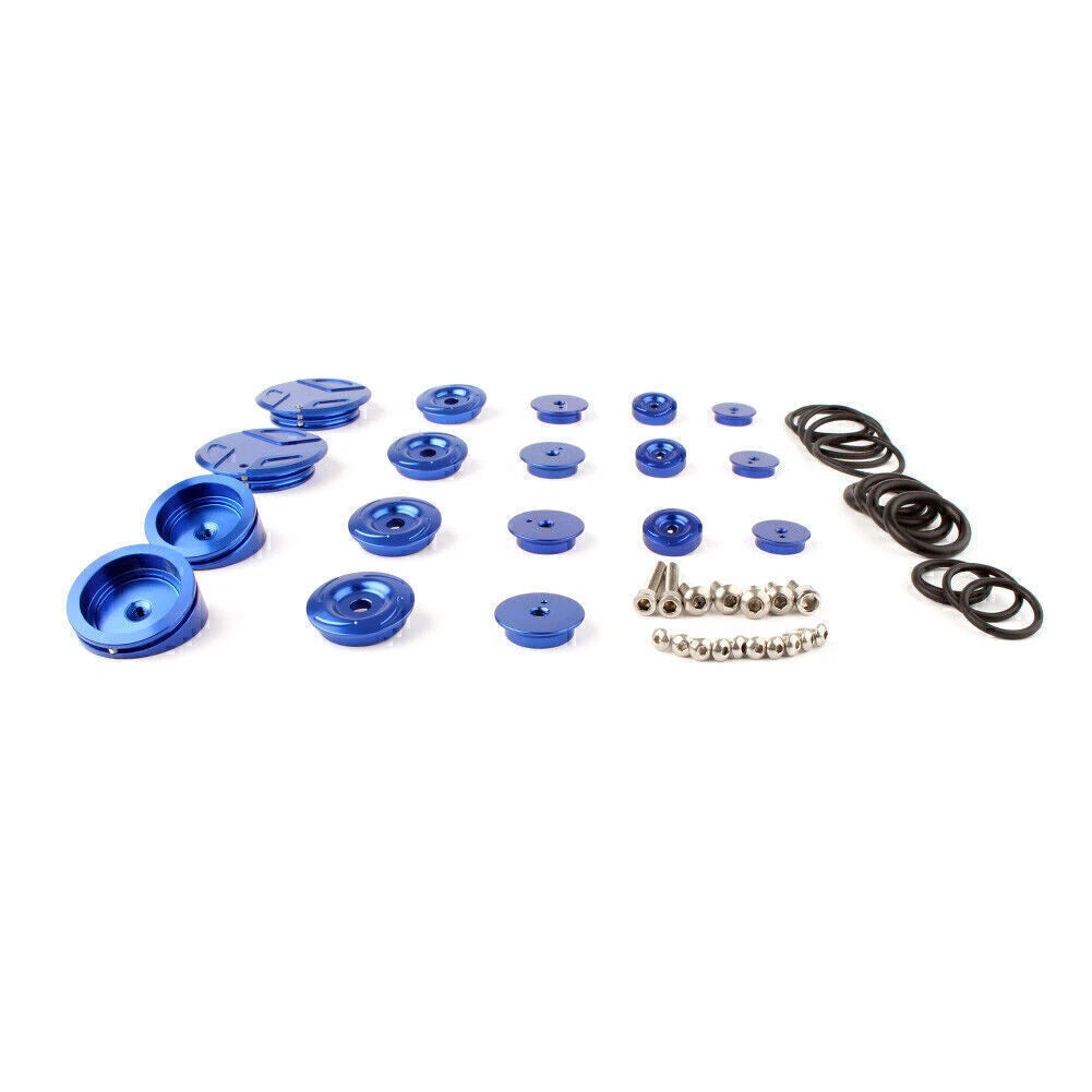 18PCS Frame End Cap Hole Plug Kit for BMW R 1200 GS ADV (2013–2019)