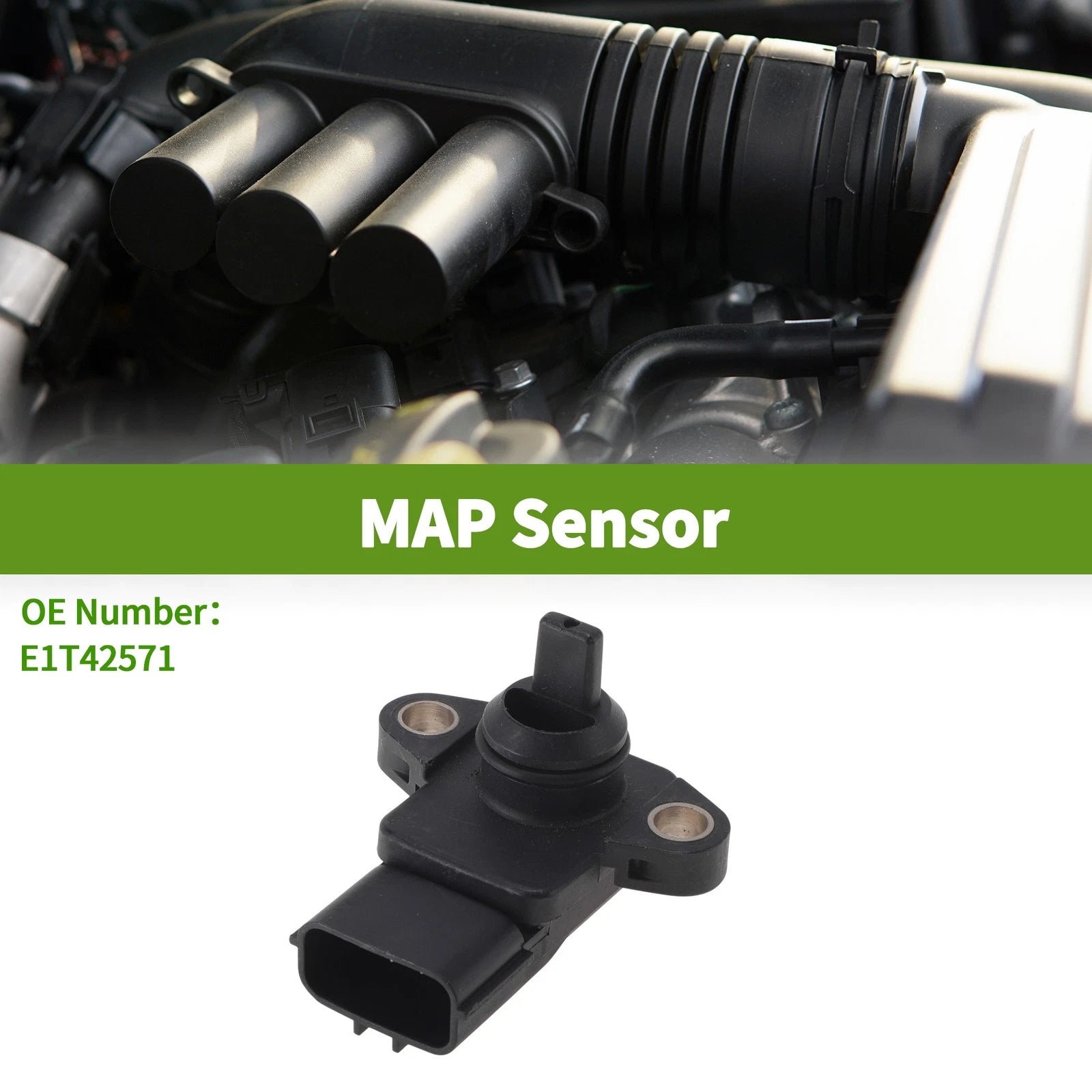 MAP Sensor No.E1T42571 for Yamaha Outboard (2003–2014)
