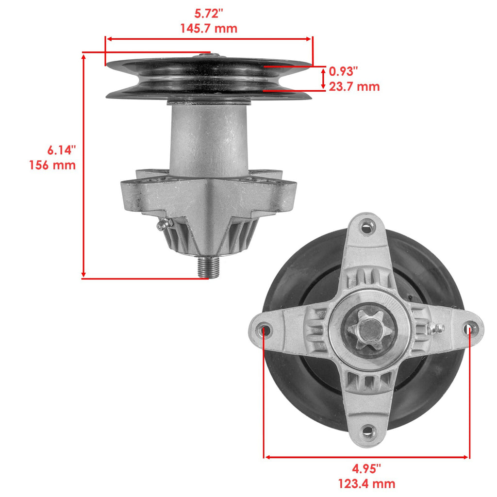 Spindle Assembly W Bolt for MTD Cub Cadet (2000–2024)